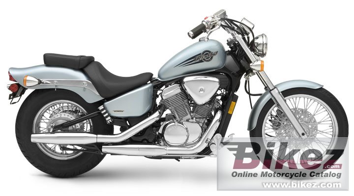 Big Honda shadow vlx deluxe picture and wallpaper from Bikez.com